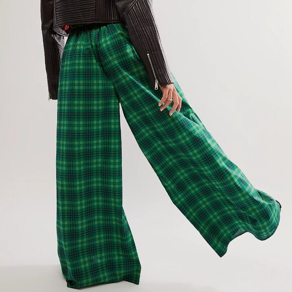 Selkie Beth Plaid Jo Pants - M / NWOT - Picture 3 of 4